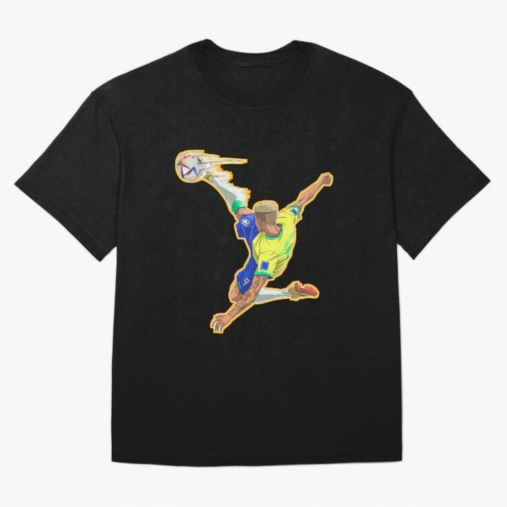 Richarlison Anime Goal Essential T-Shirt Spotlight FIFA World Cup 2026 Group Stage Highlighting Cristiano Ronaldo, England Energy, Classic Soccer Heritage, Championship Pressure, Fan Loyalty and International Pride; Ideal for Passionate Fans Who