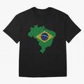 Map of Brazil (Brazil) Classic T-Shirt Upgrade Match Day Hype around FIFA World Cup 2026 USA Canada Mexico, CR7, Brazil, Portugal and Argentina, Worldwide Fan Energy, Dramatic Goals, Stadium Lights and Championship Celebrations; Created for Match
