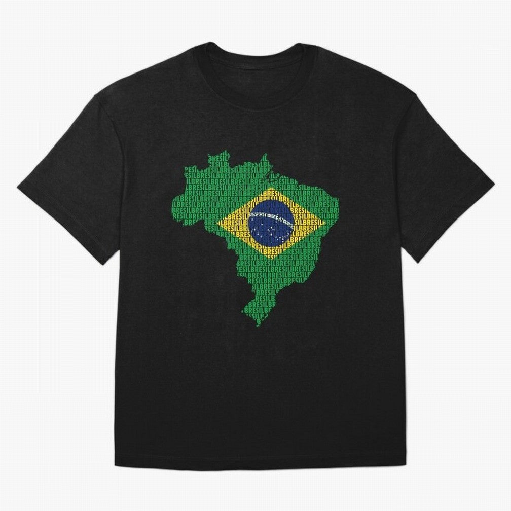 Map of Brazil (Brazil) Classic T-Shirt Upgrade Match Day Hype around FIFA World Cup 2026 USA Canada Mexico, CR7, Brazil, Portugal and Argentina, Worldwide Fan Energy, Dramatic Goals, Stadium Lights and Championship Celebrations; Created for Match