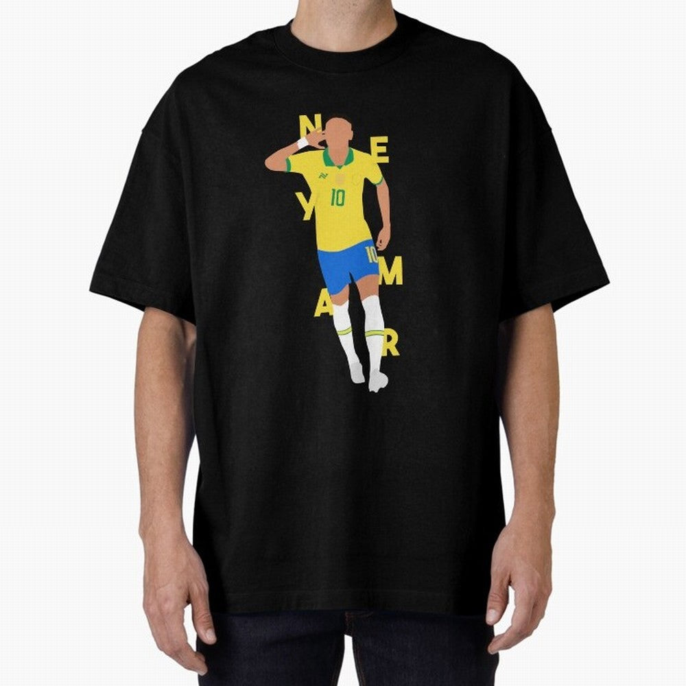 Neymar x Brazil Classic T-Shirt Bring Retro Soccer Energy to FIFA World Cup 2026 USA Canada Mexico Spirit, Inspired by Portugal, Spain and Germany, Mbappe and Neymar, Soccer Culture, Superstar Moments, National Team Dreams and Competitive Fire;