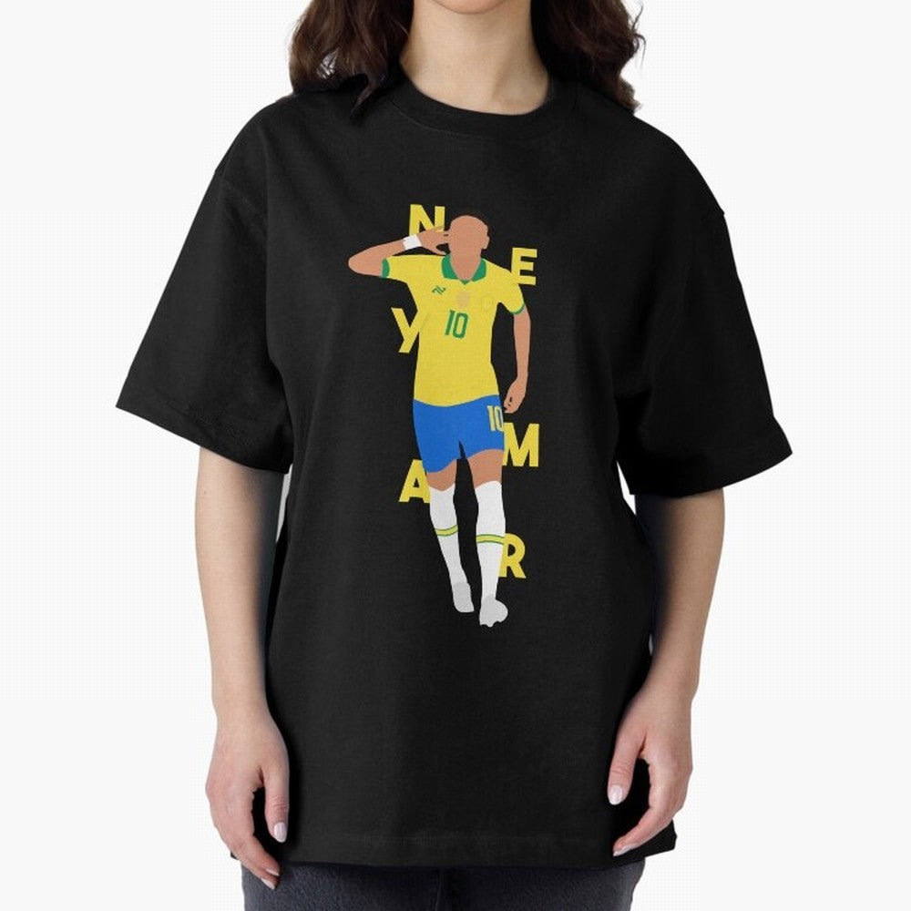 Neymar x Brazil Classic T-Shirt Bring Retro Soccer Energy to FIFA World Cup 2026 USA Canada Mexico Spirit, Inspired by Portugal, Spain and Germany, Mbappe and Neymar, Soccer Culture, Superstar Moments, National Team Dreams and Competitive Fire;