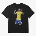 neymar brazil celebration Classic T-Shirt Represent the Passion of Global Football Passion for FIFA World Cup 2026 USA Canada Mexico, Connected to Messi, Neymar and Mbappe, Spain and Netherlands, Stadium Chants, National Pride, Trophy Dreams and