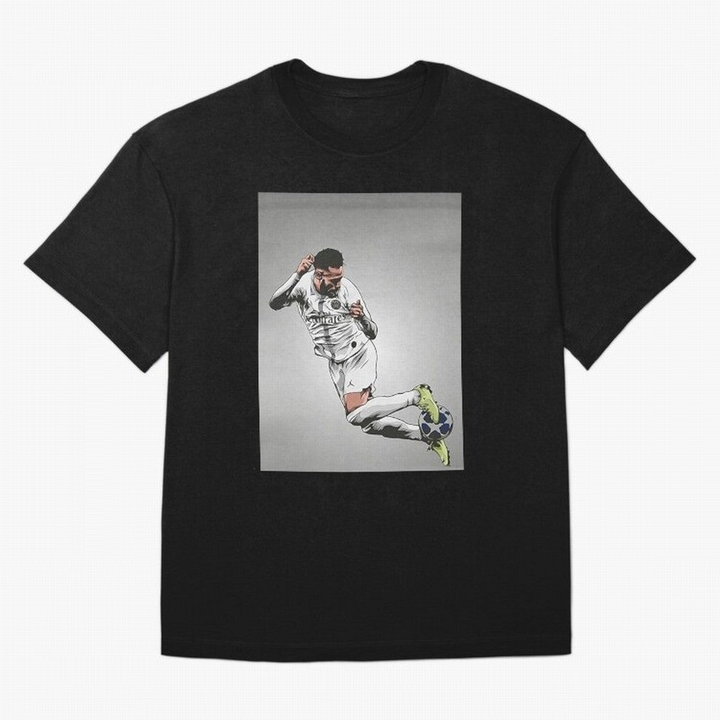 Illustration Neymar Wallpaper Classic T-Shirt Bring Champion Energy into FIFA World Cup 2026 Group Stage Spirit, Centered on Netherlands, Mbappe, Classic Soccer Heritage, Championship Pressure, Fan Loyalty and International Pride; Perfect for Fans,