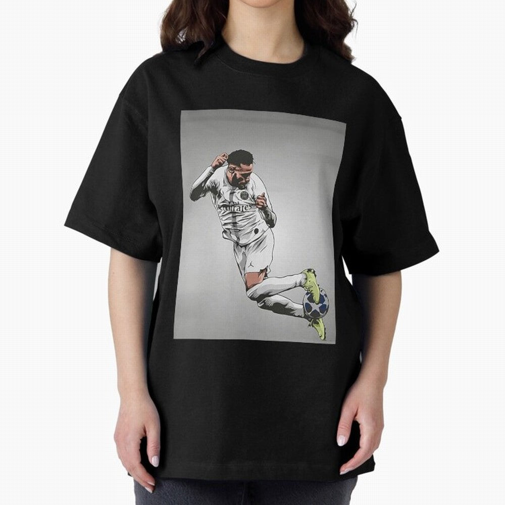 Illustration Neymar Wallpaper Classic T-Shirt Bring Champion Energy into FIFA World Cup 2026 Group Stage Spirit, Centered on Netherlands, Mbappe, Classic Soccer Heritage, Championship Pressure, Fan Loyalty and International Pride; Perfect for Fans,