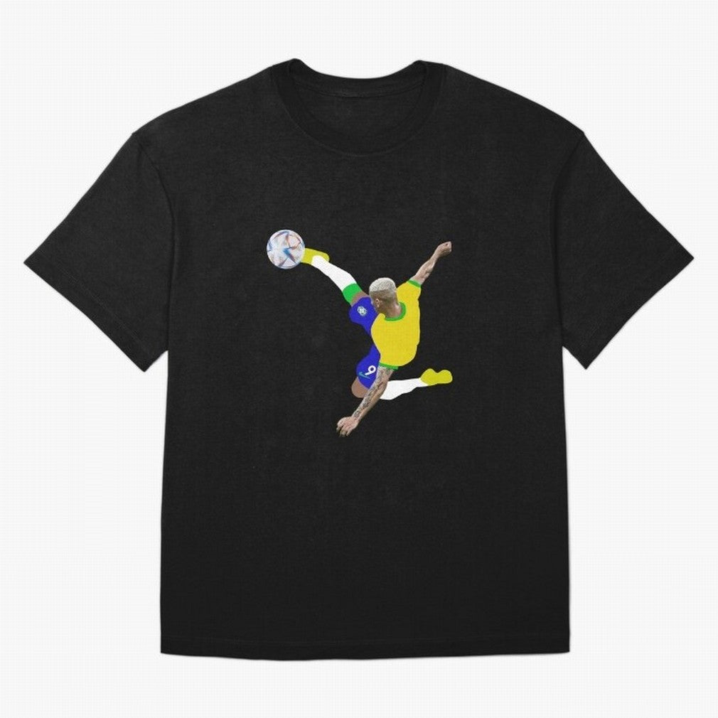 The Brazil best Goal Richarlison Classic T-Shirt Honor the Beautiful Game during the FIFA World Cup 2026 Journey through Messi, CR7 and Mbappe Highlights, Brazil, Portugal and Argentina Pride, Vintage Soccer Flavor, Modern Football Stars, National