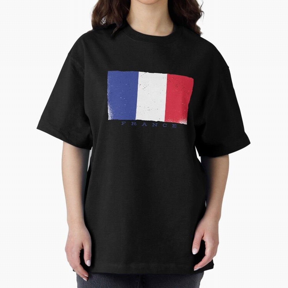 France Flag Design Classic T-Shirt Make Your Look Match FIFA World Cup 2026 Group Stage Spirit, Inspired by Argentina, Haaland, Vintage Soccer Flavor, Modern Football Stars, National Flags and Final Night Emotion; Great for Watch Parties, Sports