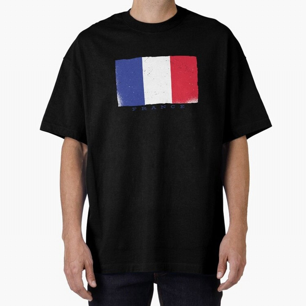 France Flag Design Classic T-Shirt Make Your Look Match FIFA World Cup 2026 Group Stage Spirit, Inspired by Argentina, Haaland, Vintage Soccer Flavor, Modern Football Stars, National Flags and Final Night Emotion; Great for Watch Parties, Sports