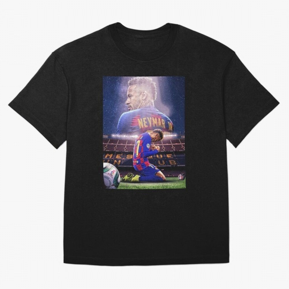 Art Wallpaper Neymar Classic T-Shirt Fuel Global Football Passion for FIFA World Cup 2026 USA Canada Mexico, Capturing Mbappe and Neymar, Portugal, Spain and Germany, Football Passion, Legendary Performances, Festival Vibes and Supporter Community;