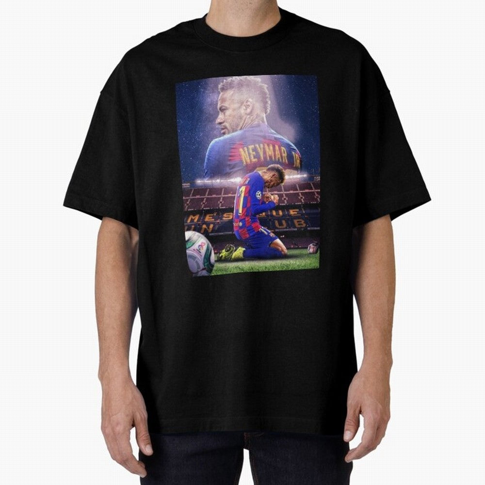 Art Wallpaper Neymar Classic T-Shirt Fuel Global Football Passion for FIFA World Cup 2026 USA Canada Mexico, Capturing Mbappe and Neymar, Portugal, Spain and Germany, Football Passion, Legendary Performances, Festival Vibes and Supporter Community;