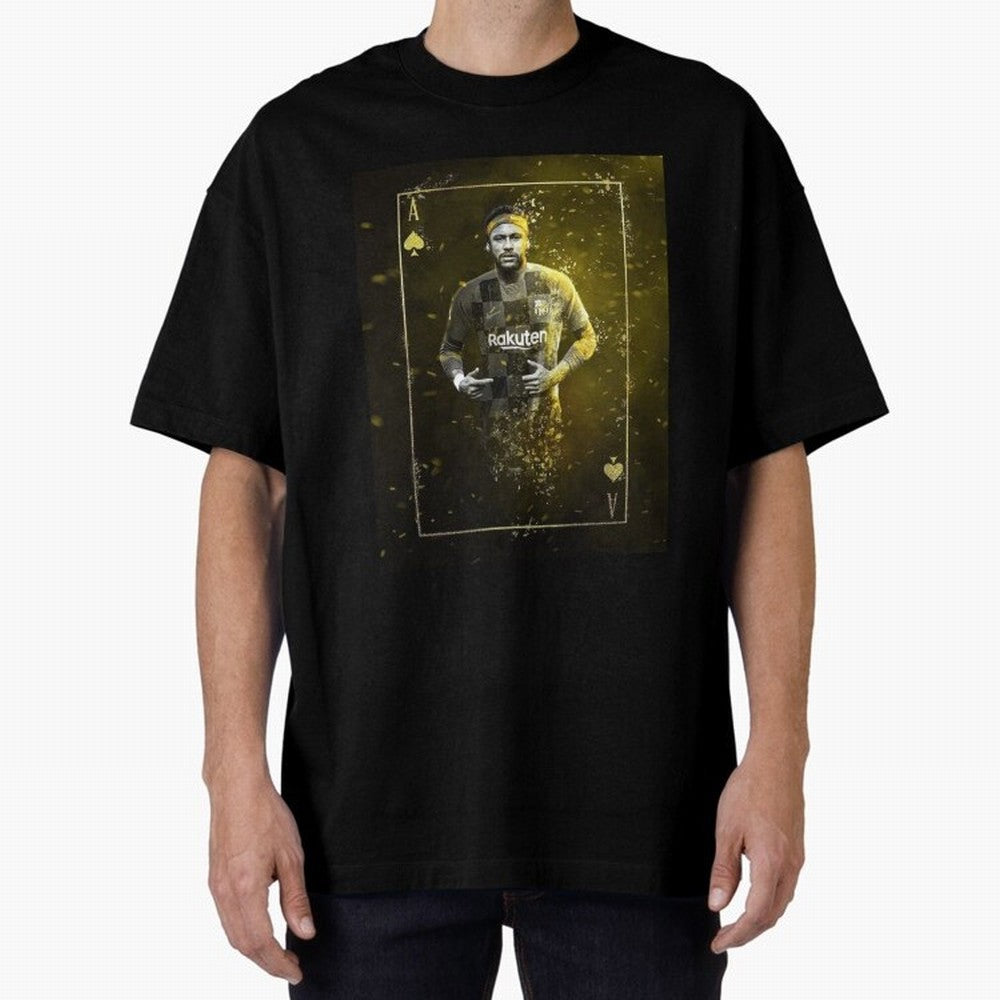Art Neymar Wallpaper Classic T-Shirt Cheer for FIFA World Cup 2026 with CR7, England, France and Netherlands Energy, Stadium Chants, National Pride, Trophy Dreams and Unforgettable Football Memories; Great for Supporters Who Love Legendary Players,