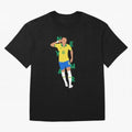 Neymar x Brazil Classic T-Shirt Celebrate the Stars of Match Day Hype around FIFA World Cup 2026 USA Canada Mexico, Messi, England, France and Netherlands, Match Day Excitement, Supporter Culture, Golden Goals and Global Football Passion; Perfect