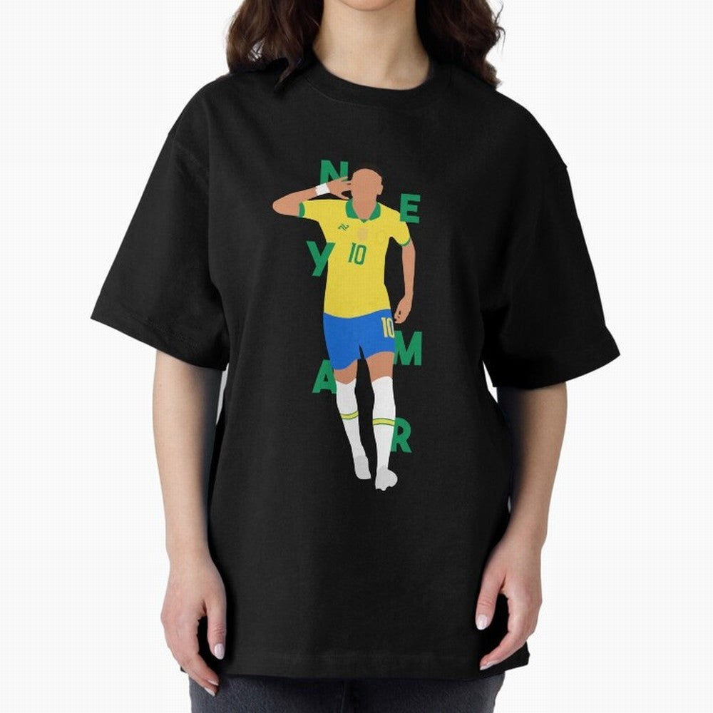 Neymar x Brazil Classic T-Shirt Celebrate the Stars of Match Day Hype around FIFA World Cup 2026 USA Canada Mexico, Messi, England, France and Netherlands, Match Day Excitement, Supporter Culture, Golden Goals and Global Football Passion; Perfect