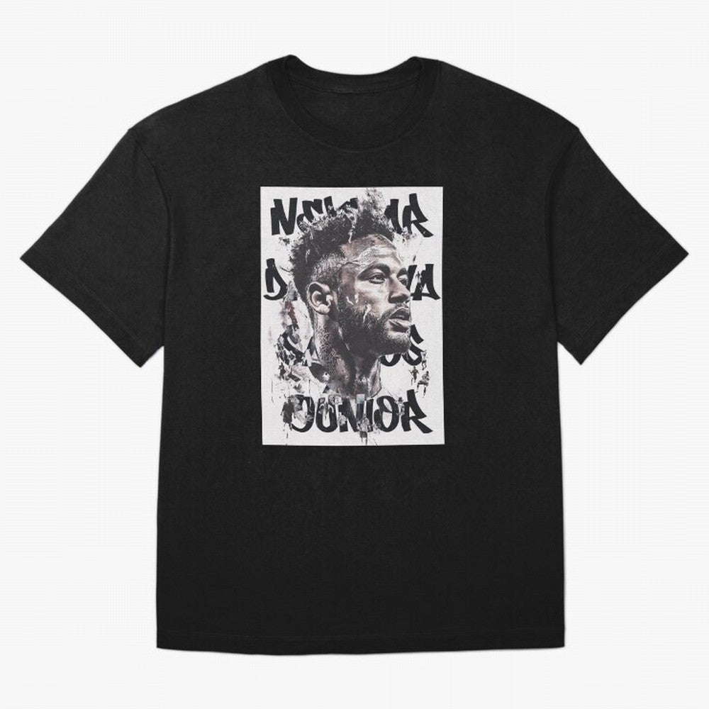 Potrait artistic collage of Neymar Classic T-Shirt Celebrate Golden Goal Energy in Match Day Hype around FIFA World Cup 2026, Haaland, Brazil, Portugal and Argentina, Goal Celebration Energy, Supporter Heritage, Football Icons and Worldwide