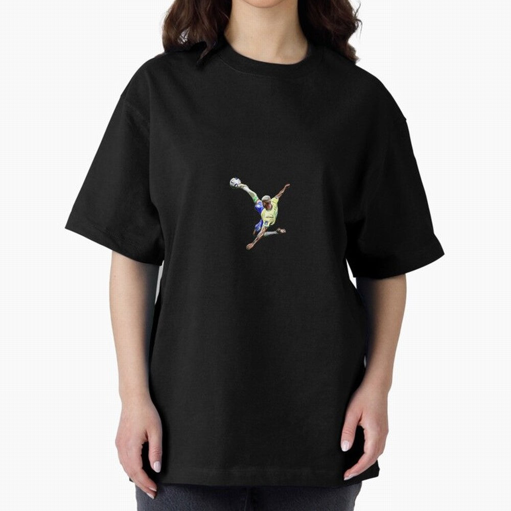 Richarlison best goal Oversized T-Shirt Show Passion for the Stars of Global Football Passion for FIFA World Cup 2026 Group Stage, Capturing CR7, Argentina and Brazil, Goal Celebration Energy, Supporter Heritage, Football Icons and Worldwide