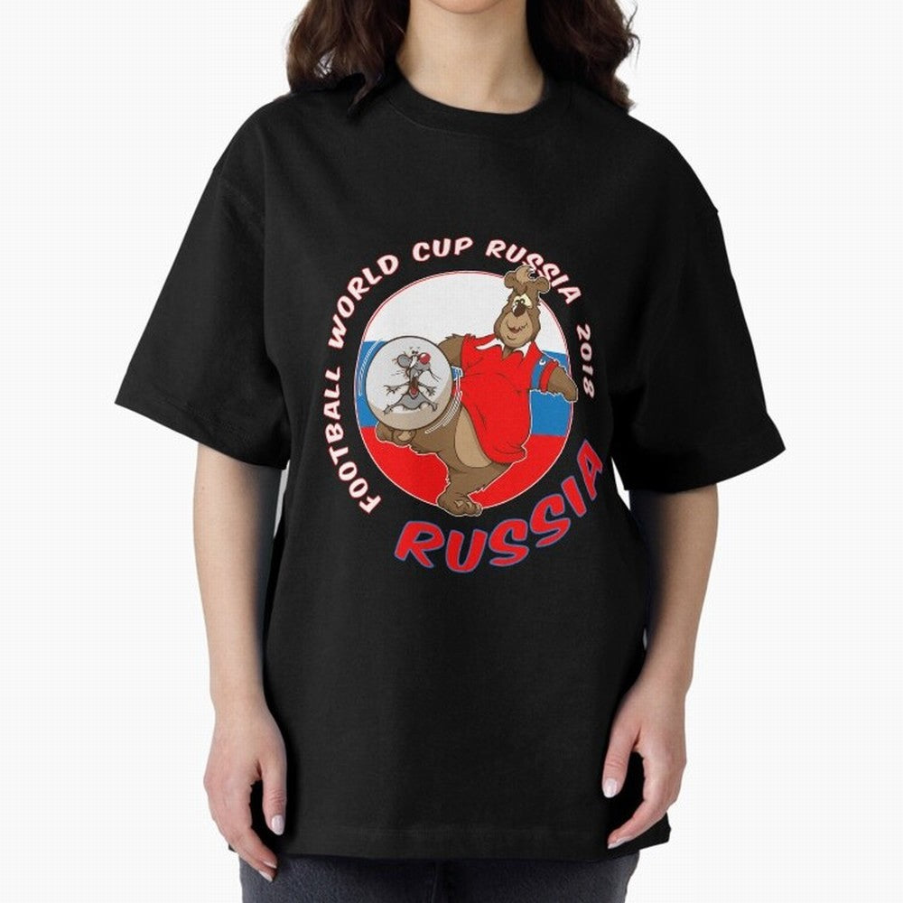 Russia football World Cup Russia 2018 T shirt and merchandise Oversized T-Shirt Celebrate the Stars of the FIFA World Cup 2026 Journey through Neymar, Haaland and Cristiano Ronaldo Highlights, Netherlands Pride, Game Day Rituals, Football Legends,