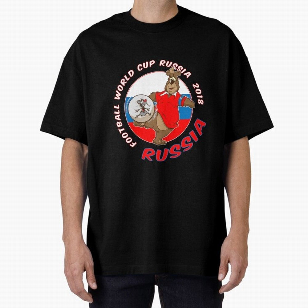 Russia football World Cup Russia 2018 T shirt and merchandise Oversized T-Shirt Celebrate the Stars of the FIFA World Cup 2026 Journey through Neymar, Haaland and Cristiano Ronaldo Highlights, Netherlands Pride, Game Day Rituals, Football Legends,