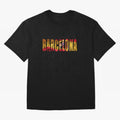 Barcelona city 2 Oversized T-Shirt Feel Global Football Passion for FIFA World Cup 2026, Driven by Haaland, Brazil, Football Passion, Legendary Performances, Festival Vibes and Supporter Community; Ideal for Football Dads, Football Moms, Friends,