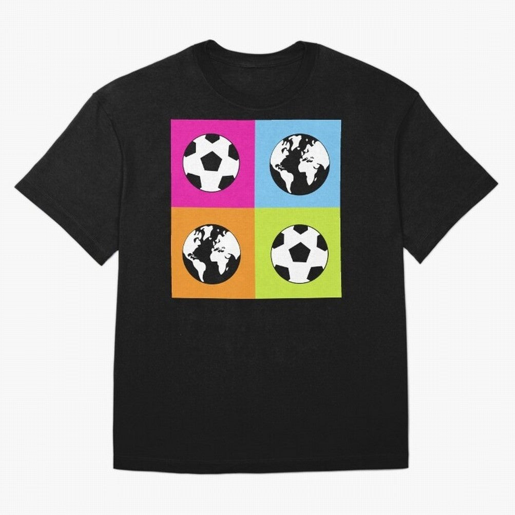 Warhol's Dream Classic T-Shirt Fuel the Hype around Global Football Passion for FIFA World Cup 2026 USA Canada Mexico, Filled with Haaland and Mbappe, Brazil, Portugal and Argentina, Sports Nostalgia, International Competition, Famous Players and
