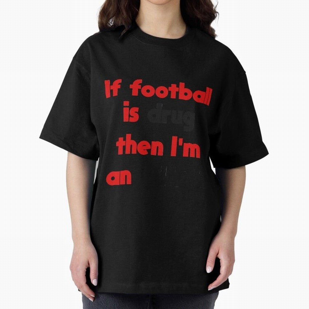 Football addict Classic T-Shirt Show Your Tournament Heart for Match Day Hype around FIFA World Cup 2026, CR7 and Messi, Brazil, Portugal and Argentina, Retro Football Energy, Iconic Rivalries, Trophy Chase Drama and Stadium Atmosphere; Ideal for