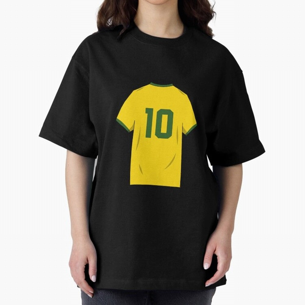Pele Classic World Cup Jersey Oversized T-Shirt Celebrate the Next Chapter of the FIFA World Cup 2026 Journey through Messi Highlights, Argentina Pride, Worldwide Fan Energy, Dramatic Goals, Stadium Lights and Championship Celebrations; Perfect for