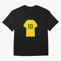 Pele Classic World Cup Jersey Oversized T-Shirt Celebrate the Next Chapter of the FIFA World Cup 2026 Journey through Messi Highlights, Argentina Pride, Worldwide Fan Energy, Dramatic Goals, Stadium Lights and Championship Celebrations; Perfect for