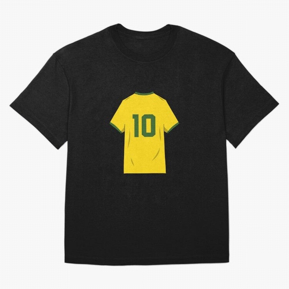 Pele Classic World Cup Jersey Oversized T-Shirt Celebrate the Next Chapter of the FIFA World Cup 2026 Journey through Messi Highlights, Argentina Pride, Worldwide Fan Energy, Dramatic Goals, Stadium Lights and Championship Celebrations; Perfect for