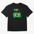 I love Brazil Oversized T-Shirt Make Every Kick Count in FIFA World Cup 2026 Built around Haaland, Brazil, Portugal and Argentina Energy, Stadium Chants, National Pride, Trophy Dreams and Unforgettable Football Memories; Ideal for Passionate Fans