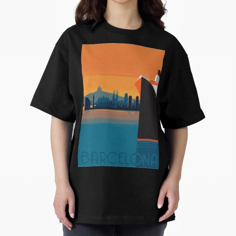 Barcelona Spain Travel Classic T-Shirt Represent the Passion of the FIFA World Cup 2026 USA Canada Mexico Journey through Messi, Neymar and Mbappe Highlights, Argentina, France and Brazil Pride, Soccer Culture, Superstar Moments, National Team