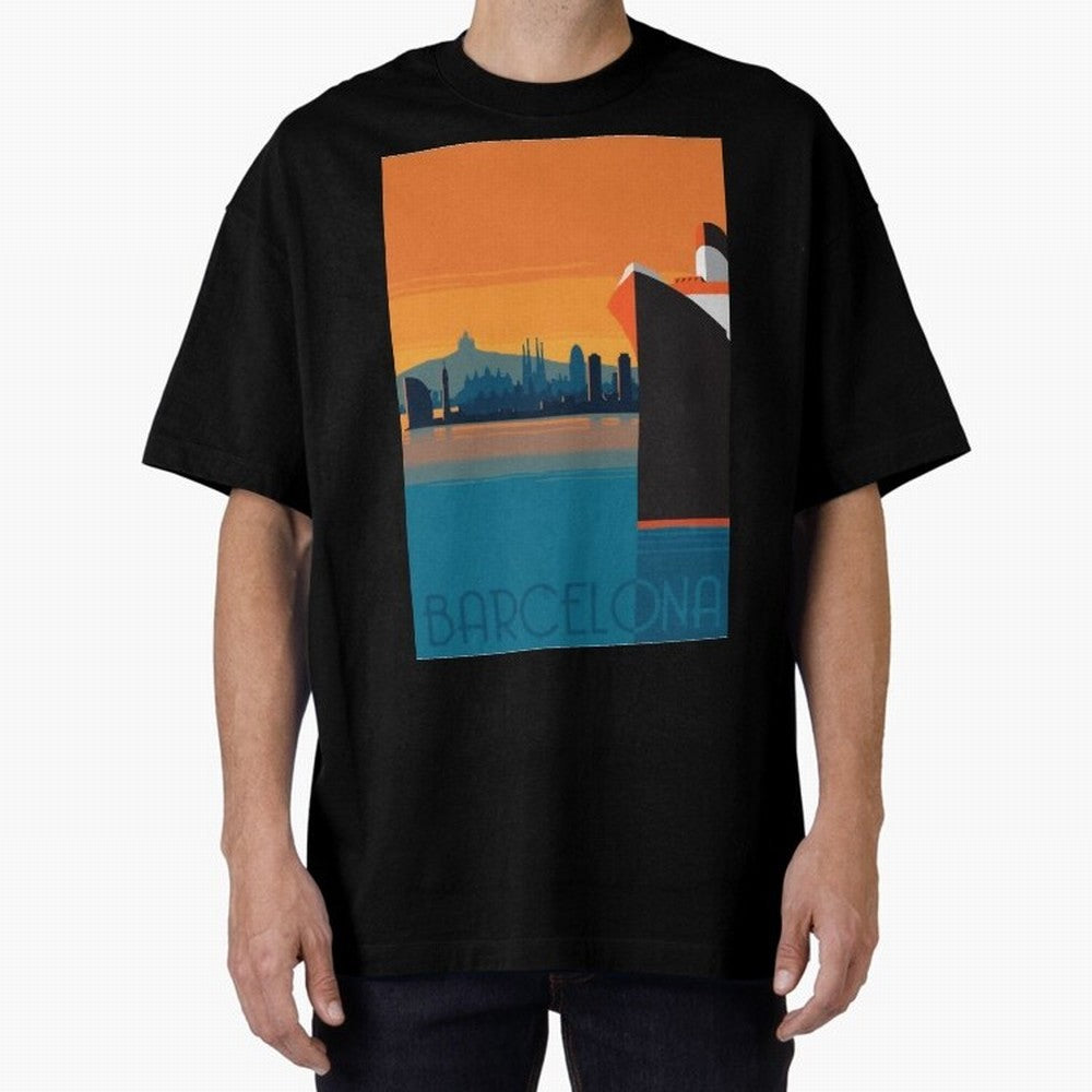Barcelona Spain Travel Classic T-Shirt Represent the Passion of the FIFA World Cup 2026 USA Canada Mexico Journey through Messi, Neymar and Mbappe Highlights, Argentina, France and Brazil Pride, Soccer Culture, Superstar Moments, National Team