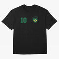 Classic Brasil Soccer No. 10 Brazil World Jersey Cup T Shirt Classic T-Shirt Celebrate the Magic of FIFA World Cup 2026 Spirit, with England, France and Netherlands, Cristiano Ronaldo, Haaland and CR7, Stadium Memories, Football Loyalty,