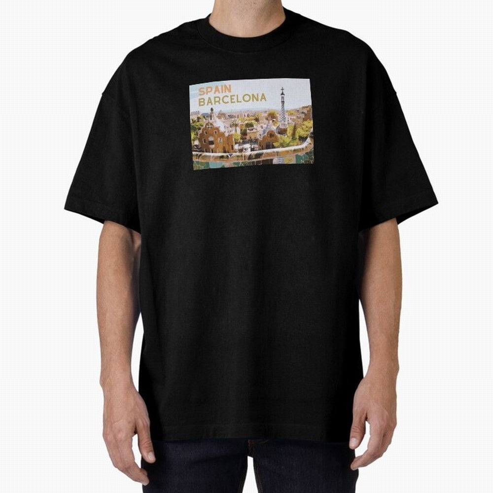 Barcelona Print Classic T-Shirt Celebrate Match Day Hype around FIFA World Cup 2026 USA Canada Mexico, Haaland and Mbappe, France, Stadium Chants, National Pride, Trophy Dreams and Unforgettable Football Memories; Perfect for Supporters Who Want