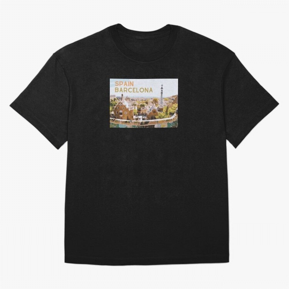 Barcelona Print Classic T-Shirt Celebrate Match Day Hype around FIFA World Cup 2026 USA Canada Mexico, Haaland and Mbappe, France, Stadium Chants, National Pride, Trophy Dreams and Unforgettable Football Memories; Perfect for Supporters Who Want