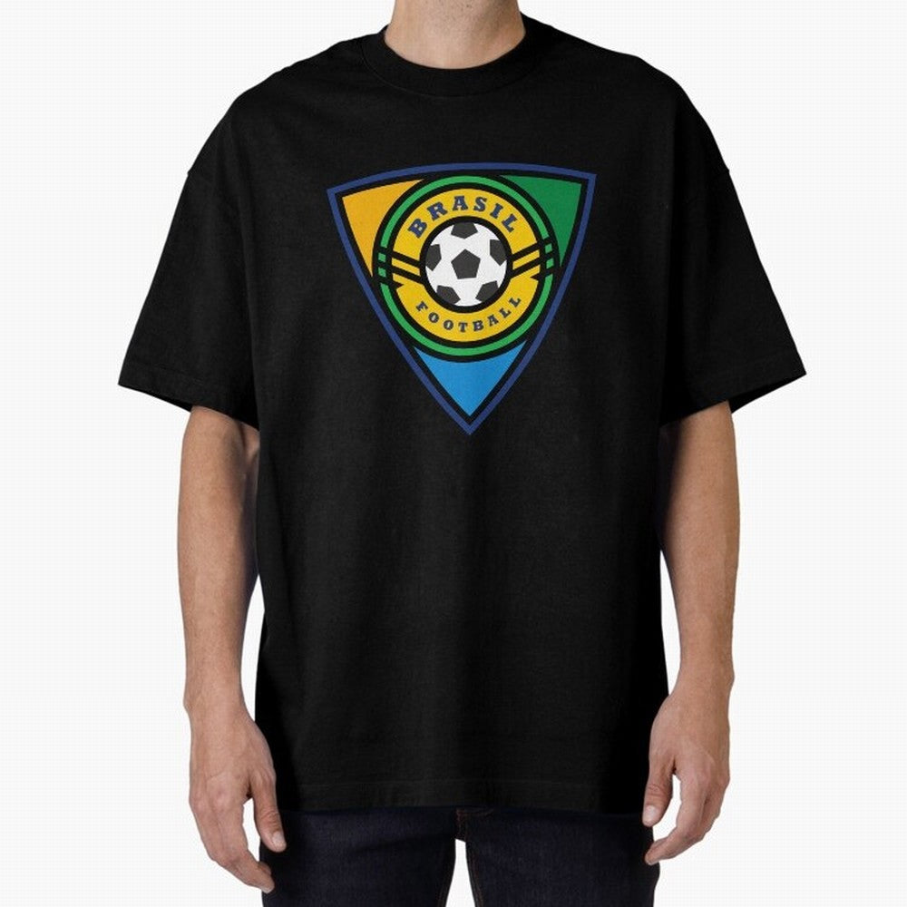 Brazil football emblem Essential T-Shirt Relive Legendary Nights from FIFA World Cup 2026 for Fans of Cristiano Ronaldo and Brazil, Portugal and Argentina, Bringing Sports Nostalgia, International Competition, Famous Players and Unforgettable