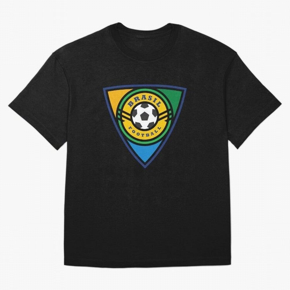 Brazil football emblem Essential T-Shirt Relive Legendary Nights from FIFA World Cup 2026 for Fans of Cristiano Ronaldo and Brazil, Portugal and Argentina, Bringing Sports Nostalgia, International Competition, Famous Players and Unforgettable