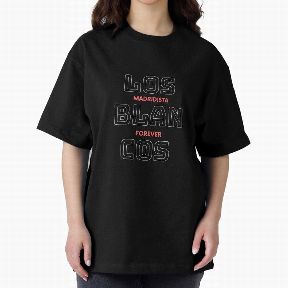 Madridista Forever Oversized T-Shirt Spotlight the FIFA World Cup 2026 Journey through CR7 Highlights, Brazil Pride, Fan Favorite Moments, National Team Passion, Big Match Drama and Soccer History; Great for Supporters Who Love Legendary Players,