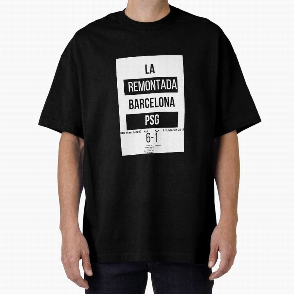 La Remontada Oversized T-Shirt Feel the Heartbeat of FIFA World Cup 2026 Highlighting Haaland, Spain and Netherlands Energy, Global Supporter Spirit, Legendary Goals, National Colors and Tournament Celebration; Made for Collectors Who Enjoy Iconic