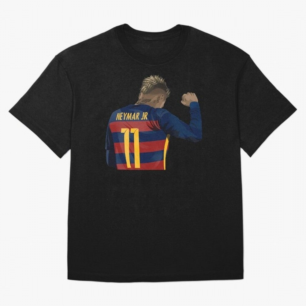 Neymar Oversized T-Shirt Honor Champions and Dreams in Global Football Passion for FIFA World Cup 2026, Centered on Haaland and Mbappe, Brazil, Championship Spirit, Famous Goals, Roaring Crowds and International Football Unity; Great for Watch