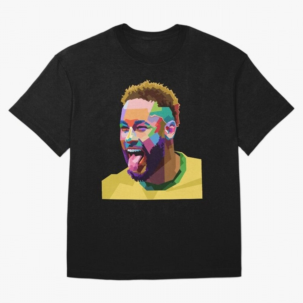 Neymar Brazil Squad Team Pop Art Classic T-Shirt Join Supporters Worldwide for FIFA World Cup 2026 Group Stage Spirit, Celebrating England, France and Netherlands, CR7 and Messi, Champion Mindset, Group Stage Buzz, Knockout Tension and Passionate