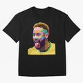 Neymar Brazil Squad Team Pop Art Classic T-Shirt Join Supporters Worldwide for FIFA World Cup 2026 Group Stage Spirit, Celebrating England, France and Netherlands, CR7 and Messi, Champion Mindset, Group Stage Buzz, Knockout Tension and Passionate