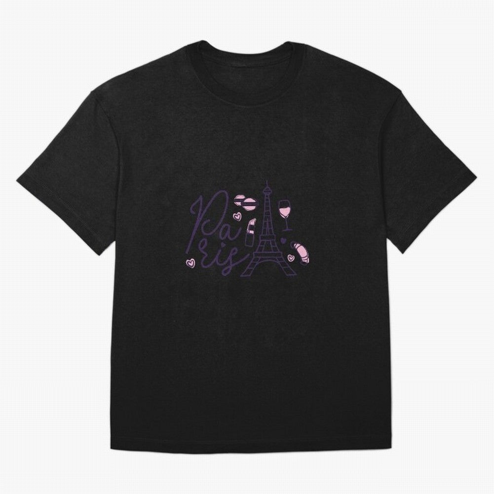 Paris Lover Pink Design Classic T-Shirt Relive the Noise and Pride of FIFA World Cup 2026 USA Canada Mexico with Messi and Cristiano Ronaldo, Argentina Energy, Stadium Chants, National Pride, Trophy Dreams and Unforgettable Football Memories;