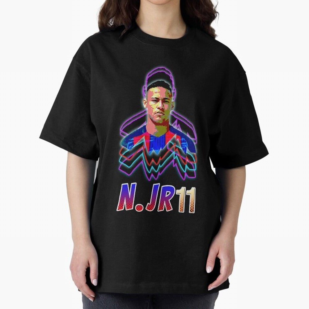 Neymar - Neon T-Shirt Essential T-Shirt Celebrate Fan Favorites in FIFA World Cup 2026 Spirit, Made for Argentina, France and Brazil, Messi, Game Day Rituals, Football Legends, Country Pride and the Road to the Final; Perfect for Fans, Collectors,