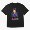 Neymar - Neon T-Shirt Essential T-Shirt Celebrate Fan Favorites in FIFA World Cup 2026 Spirit, Made for Argentina, France and Brazil, Messi, Game Day Rituals, Football Legends, Country Pride and the Road to the Final; Perfect for Fans, Collectors,