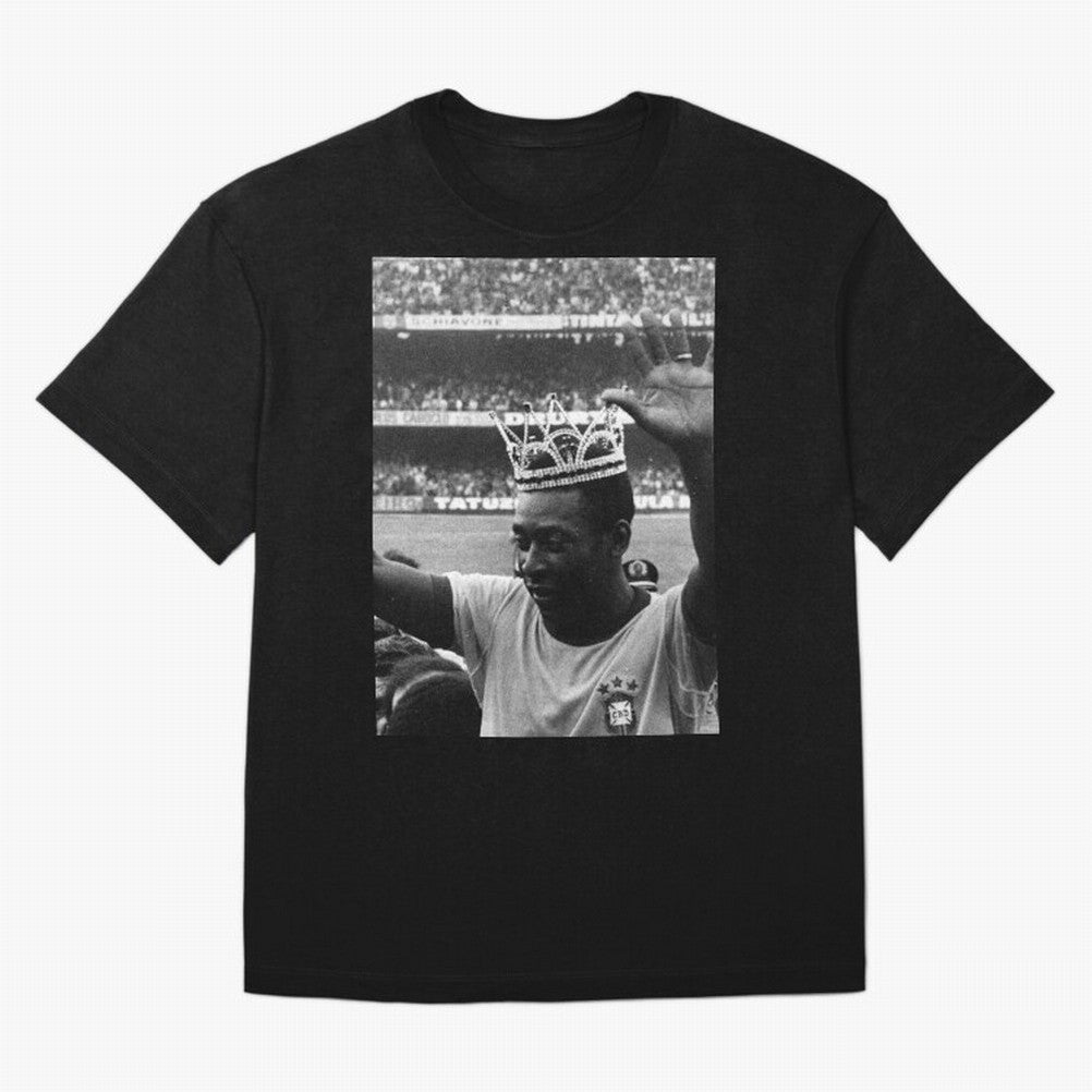 Pel¨¦ wears the crown Classic T-Shirt Join the Countdown to the FIFA World Cup 2026 Group Stage Journey through Haaland and Mbappe Highlights, France Pride, Stadium Memories, Football Loyalty, International Chants and Championship Tradition; Ideal