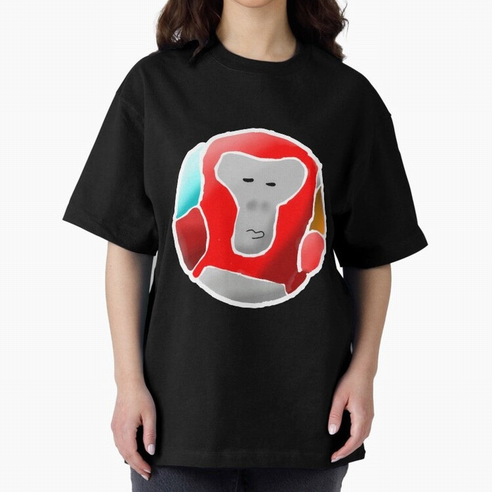 Gorilla Tag red soccer ball Gorilla Oversized T-Shirt Support the FIFA World Cup 2026 Journey through Messi and Cristiano Ronaldo Highlights, Argentina, France and Brazil Pride, Vintage Soccer Flavor, Modern Football Stars, National Flags and Final