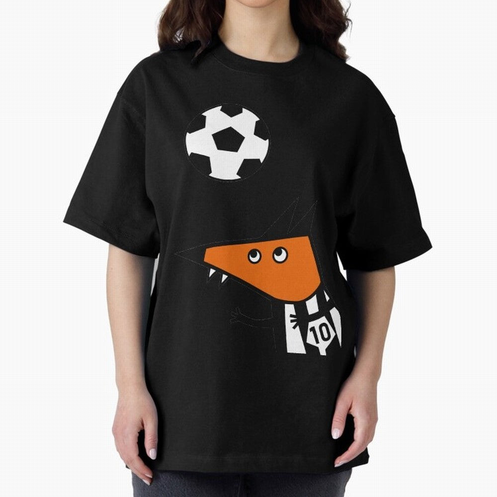 Football FOX Oversized T-Shirt Enjoy FIFA World Cup 2026 Group Stage Spirit, Filled with Spain, Neymar, Haaland and Cristiano Ronaldo, Goal Celebration Energy, Supporter Heritage, Football Icons and Worldwide Tournament Joy; Perfect for People Who