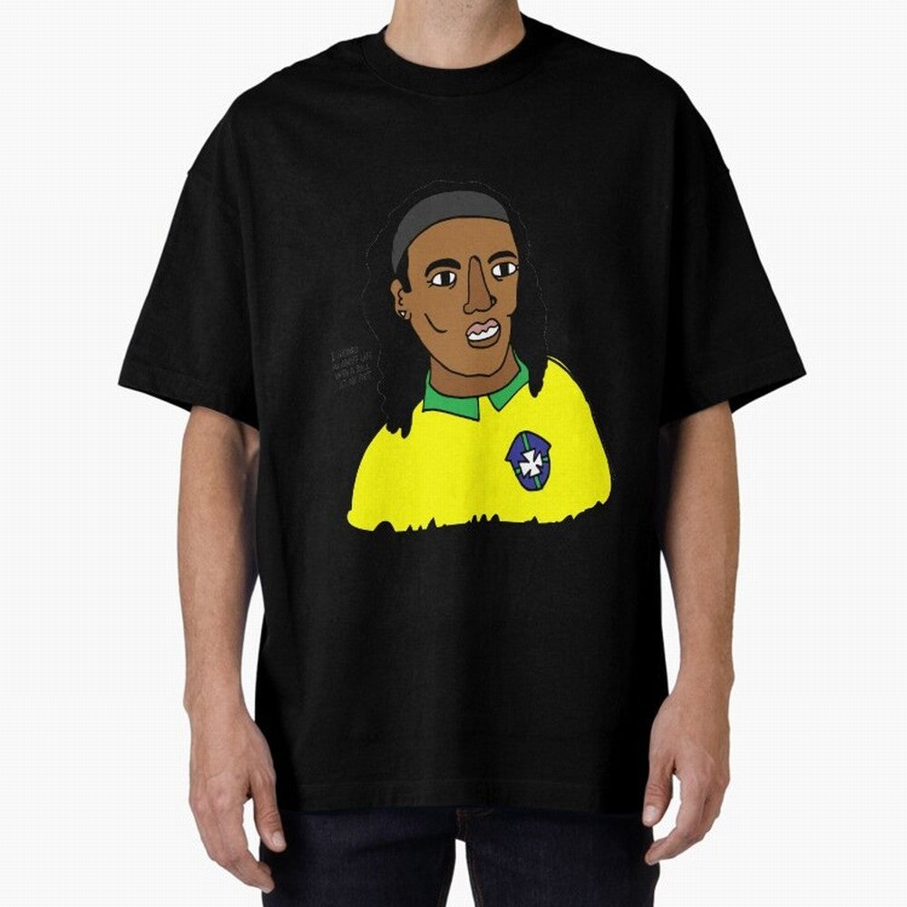 Ronaldinho Brazil Football Ball Life Classic T-Shirt Show Support during FIFA World Cup 2026 Group Stage with Messi, France and Portugal Energy, Classic Soccer Heritage, Championship Pressure, Fan Loyalty and International Pride; Made for