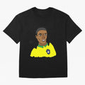 Ronaldinho Brazil Football Ball Life Classic T-Shirt Show Support during FIFA World Cup 2026 Group Stage with Messi, France and Portugal Energy, Classic Soccer Heritage, Championship Pressure, Fan Loyalty and International Pride; Made for