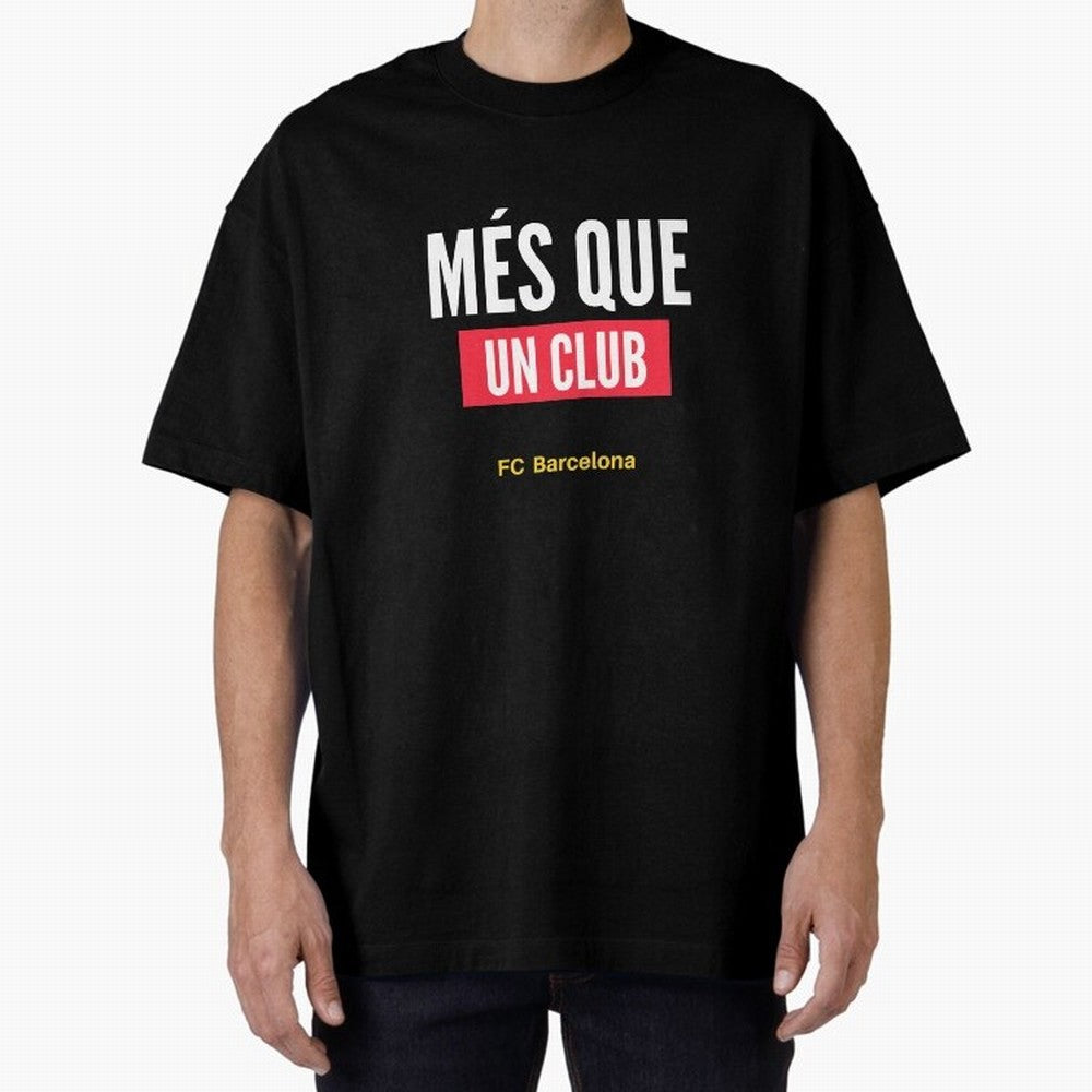 Mes Que Un Club FC BARCELONA Classic T-Shirt Represent FIFA World Cup 2026 USA Canada Mexico for Fans of CR7 and France and Portugal, Bringing Football Passion, Legendary Performances, Festival Vibes and Supporter Community; Ideal for Fans Who