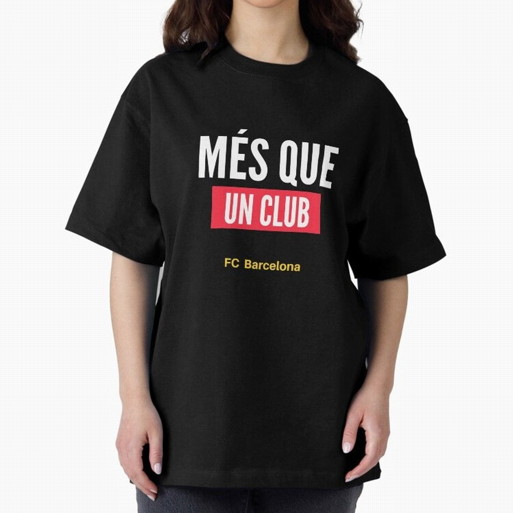 Mes Que Un Club FC BARCELONA Classic T-Shirt Represent FIFA World Cup 2026 USA Canada Mexico for Fans of CR7 and France and Portugal, Bringing Football Passion, Legendary Performances, Festival Vibes and Supporter Community; Ideal for Fans Who