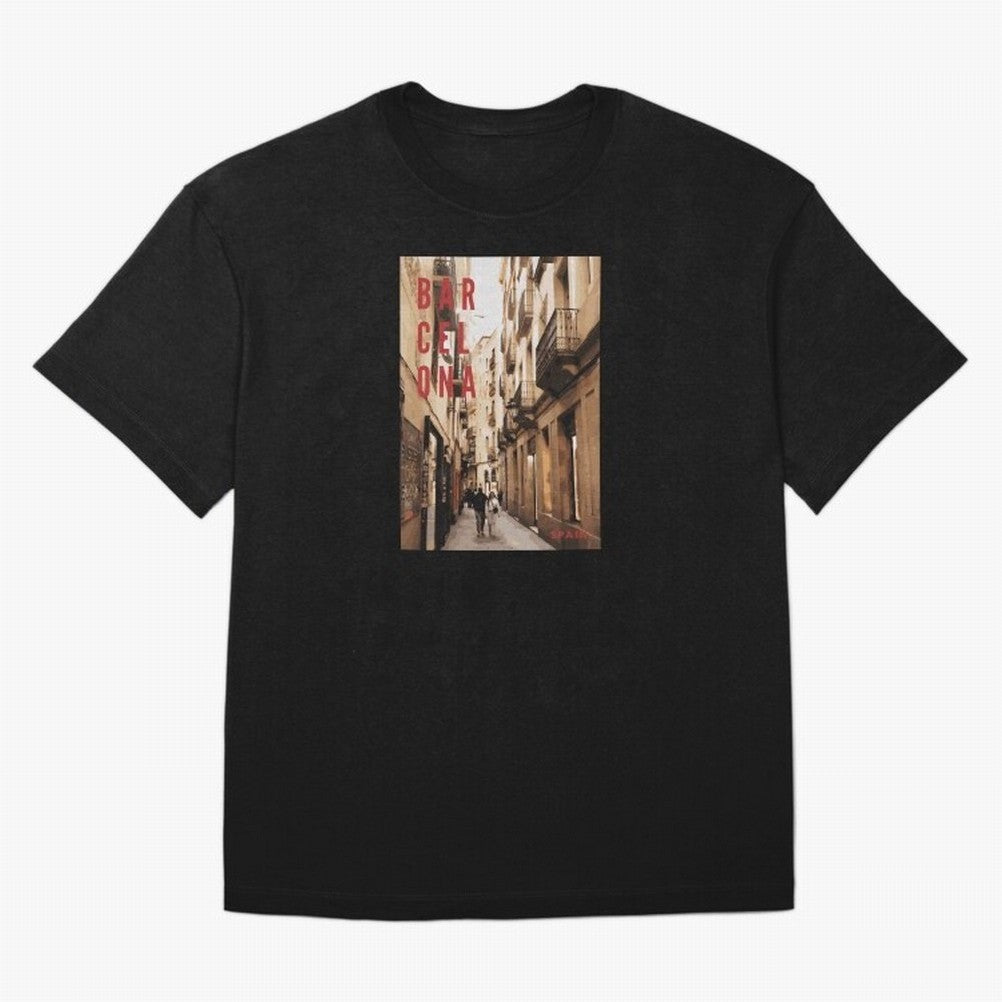 Barcelona Print Classic T-Shirt Upgrade the FIFA World Cup 2026 USA Canada Mexico Journey through Cristiano Ronaldo Highlights, England and Germany Pride, Football Passion, Legendary Performances, Festival Vibes and Supporter Community; Made for
